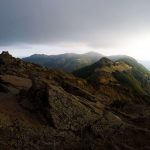 Cim de les agudes a l'estiu