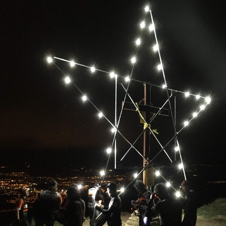 Estrella de Nadal de la Creu de Gurb