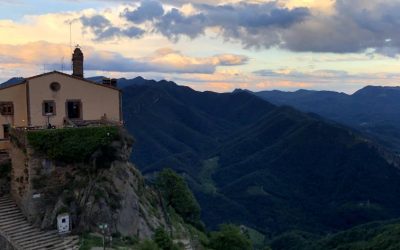 Objectiu Puigmal: Etapa 2/3 · Puesta de sol en Bellmunt